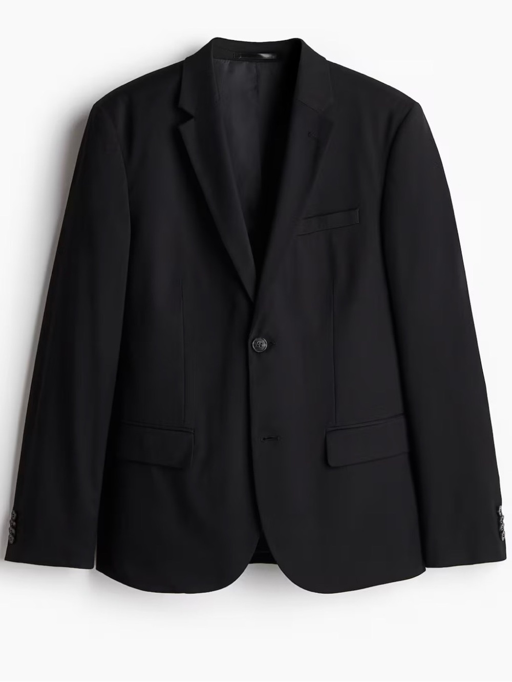SKINNY-FIT SINGLE-BREASTED JACKET